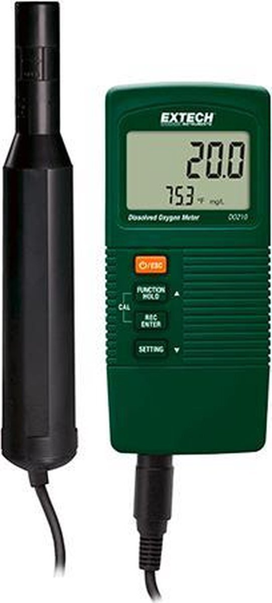 EXTECH DO210: Compacte opgeloste zuurstofmeter