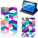 Lenovo Tab E10 Housse de protection Bloc de couleur
