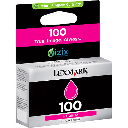 Lexmark 100XL hg rendem. retourprogr. magenta inktcartr. single pack / magenta