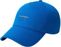 Calvin Klein Monologo Printed Baseball Cap French Blue