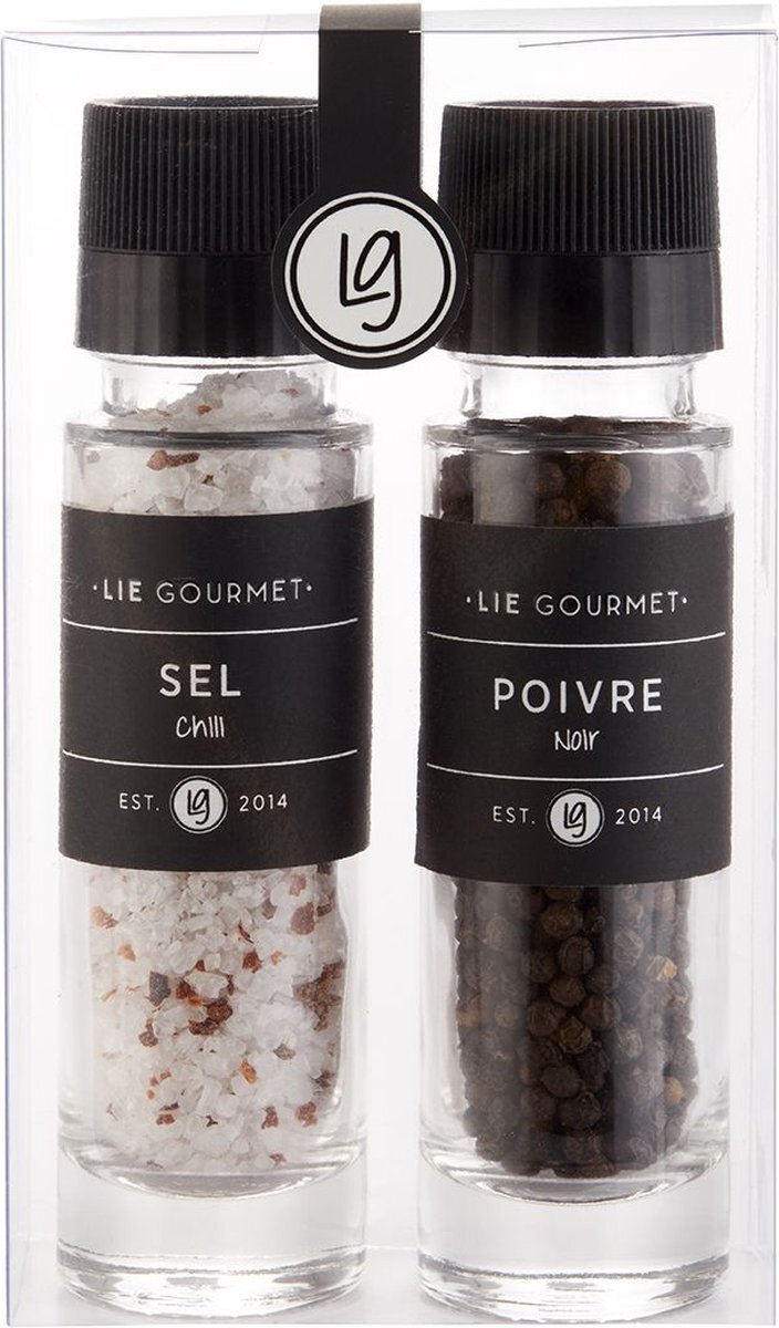 Lie Gourmet Gift box Klein Zout En Peper set (108 g/55 g)