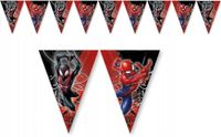 Globos Spiderman papieren vlaggenlijn