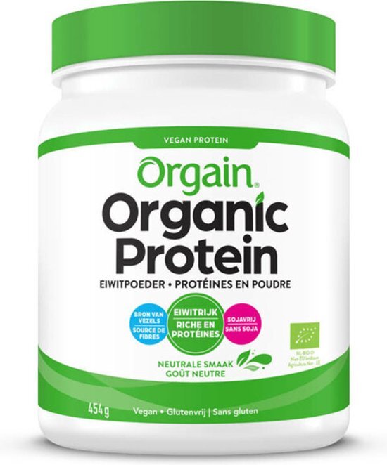 Orgain Organic Protein Neutral Pdr 454g