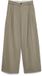 VERO MODA pantalon ample décontracté avec plis - taupe