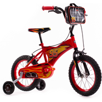 Huffy Disney Cars Luxury Fiets voor kinderen, 14 inch, rood