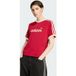 ADIDAS ORIGINALS T-shirt 'Linear' knalrood / natuurwit