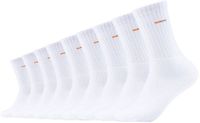 Camano Sokken Unisex-sokken Sportsokken Kousen Tennissokken, wit, 35-38