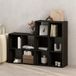 Furinno PELLI Boekenplank, 6-kubus boekenplank, kubus opbergorganizer boekenkast, 11,7 x 23,7 x 35,4 cm, voor woonkamer, slaapkamer, thuiskantoor, espresso