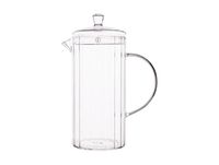 ERNST Carafe en verre rainurée Ernst 1 L Transparent