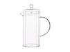 ERNST Carafe en verre rainurée Ernst 1 L Transparent