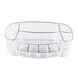 Merkloos / Sans marque Make up Organizer 8 Vakken - Makeup Organizer Transparant - Cosmetica - Lippenstift - Nagellak - Brushes - Kwasten