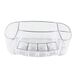 Merkloos / Sans marque Make up Organizer 8 Vakken - Makeup Organizer Transparant - Cosmetica - Lippenstift - Nagellak - Brushes - Kwasten