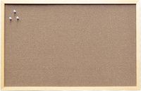 Bol Tableau d'affichage liège cadre en bois 60 x 80 cm avec jeu de punaises 5 pièces