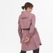 Quechua Veste de randonnée imperméable femme, Raincut Longue rose