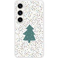Samsung Galaxy S23 FE Kerstboom Beschermende Siliconen Hoes