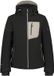 Icepeak Frisco Ski Jas Heren Zwart/Grijs Colorblock Maat M (50)