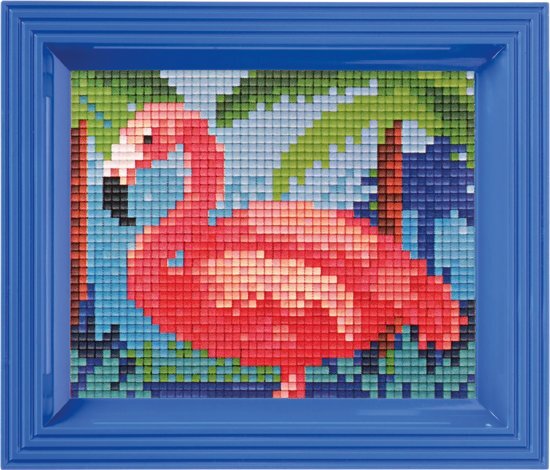 PIXELHOBBY Pixel Geschenkverpakking Flamingo