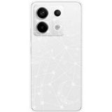 Xiaomi Bedrukt siliconen hoesje compatibel met Xiaomi Redmi Note 13 Pro 5G Lignes etoilees