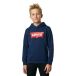 Levi's Sweat à capuche pour garçon Batwing Screenprint Dress Blues