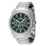 Invicta Speedway Herenhorloge, kwarts, roestvrij staal, 42 mm