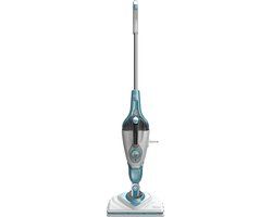 BLACK+DECKER BHSM1615DAM-QS 2-in-1 Stoommop - 1600W - Wit/Blauw