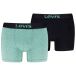 Levi's Boxer Brief Opt III 2-pack - Homme - M - Multicolore / Vert/Noir
