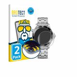 BROTECT - Protecteur d'écran pour Omega Seamaster Diver 300M (42 mm) - Film protecteur transparent couverture complète - 2 Pièces