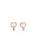 Gaya Leo E-Commerce Ltd. Gaya Earrings Rose Gold Koper Vrouwen Oorhangers 1.7 cm
