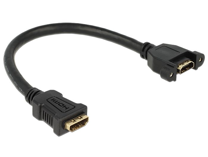 DeLOCK 0.25m 2xHDMI