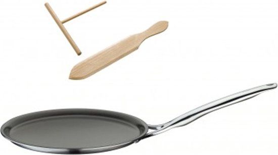 Spring Vulcano Classic Crepepan - Ø 28cm - Zwart