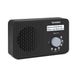 TechniSat VIOLA 200 - draagbare DAB+/FM-radio (met LCD-display, telescopische antenne, favorietenopslag, hoofdtelefoonaansluiting, net- en batterijvoeding, monoluidspreker, RDS, PLL) zwart