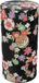 Tokyo Design Studio Theeblik Zwarte Bloemen RVS
