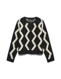 VERO MODA VMARGIE LS O-NECK CARDIGAN - Dames - Cardigans - Zwart - Maat S