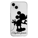 ERT GROUP mobiel telefoonhoesje voor Apple Iphone 14 PLUS origineel en officieel erkend Disney patroon Mickey 005 optimaal aangepast aan de vorm van de mobiele telefoon, gedeeltelijk bedrukt