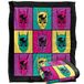 BATMAN Silky Touch Super Zachte Sprei Deken, 152 x 127 cm
