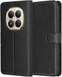 Techsuit Hoesje geschikt voor Xiaomi Redmi Note 15 Pro Plus / Xiaomi Poco M8 Pro - Leather Folio Book Wallet Case - Zwart