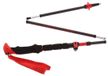 Viking Bâtons de randonnée Spider FS Noir Rouge 130 cm (2 Pièces)