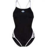 Arena Badpak Icons Superfly Back Solid Zwart