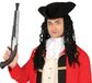 FIESTAS GUIRCA Trabuco zuiger met liggende piraat, 60 cm, piratenkostuum, accessoires voor carnaval, Halloween, themafeesten, volwassenen, kinderen, zilver, bruin