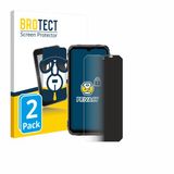 BROTECT - privacy screenprotector voor Blackview Fort 1 - Folie Beschermfolie Blauwlichtfilter 2 Stuks