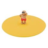 Lurch 210898 Mijn deksel strandwacht Willy Watch glazen afdekking van 100% BPA-vrije premium platina siliconen, Ø 10,5 cm