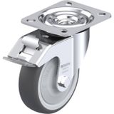 Blickle L-PATH 100KF-FI Zwenkwiel met rem Wieldiameter: 100 mm Draagvermogen (max.): 200 kg 1 stuk(s)