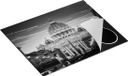 Chefcare Induction Protector Saint Peter's Basilica in Rome - Zwart Wit - 65x52 cm