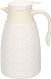 Gerim Rotan Cafetière/Thermos 1 Litre Blanc