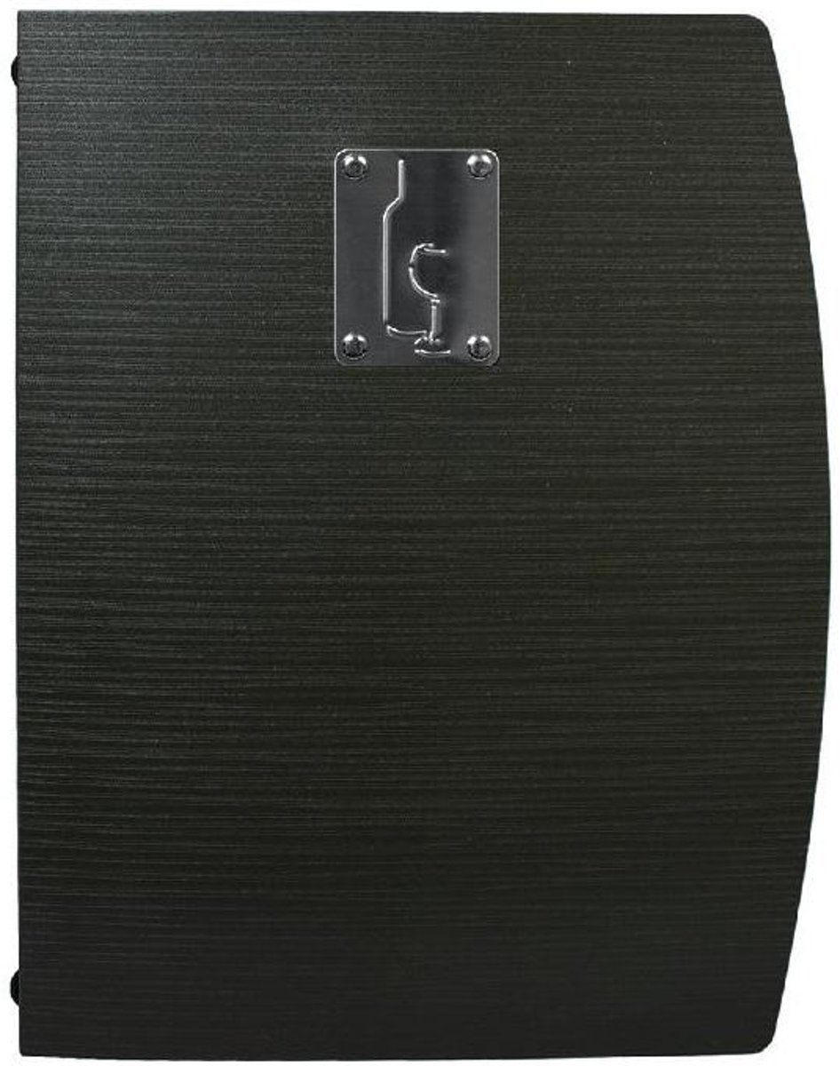 Securit Rio A4 wijnkaarthouder zwart