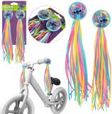 sarcia.eu DISNEY Lilo en Stitch Decoratieve linten SLINGERS voor sturen van fietsen, steps voor kinderen 2 stuks