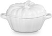 Le Creuset Mini-Braad-/Stoofpan - "Pompoen" - Aardewerk - 16 Cm Wit