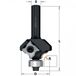 CMT Afrondfrees, wisselmes, HM, Z2, R=3, Ø27 x 57,5 mm S=Ø8