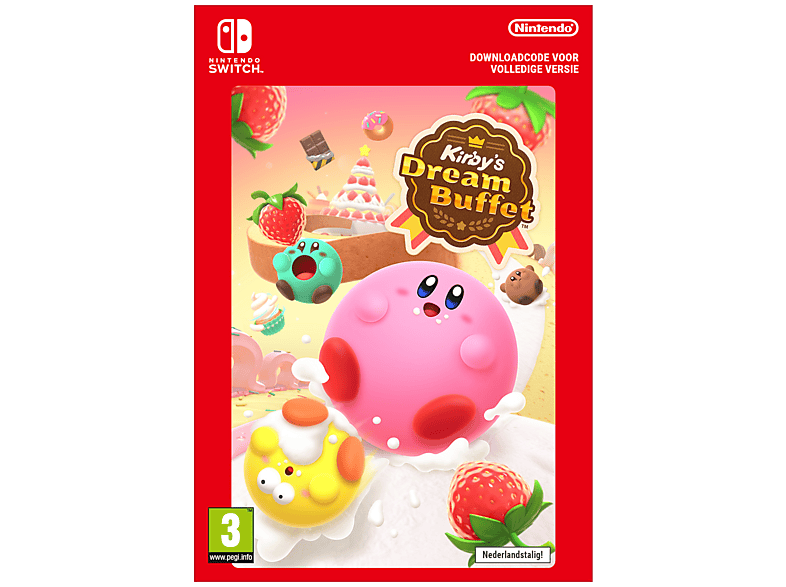 Nintendo Kirby's Dream Buffet - Switch (download Code)