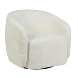 Merkloos / Sans marque Starfurn - Fauteuil Yara - Wit - 83x85x80 cm